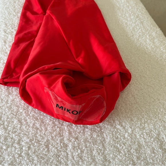 MIKOH Swim - Africa Plunging One Piece Swimsuit NWOT - Picture 3 of 4